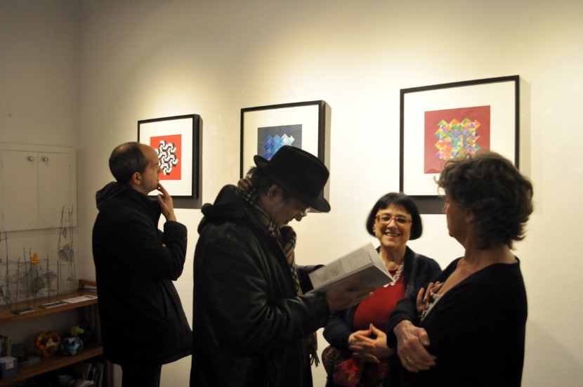 2017 02 18 inaugurazione mostra origami di paolo Bascetta-Associazione Rrose Sélavy Ferrara (2) foto G Mattioli